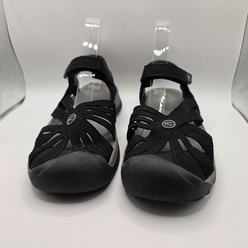 KEEN Rose Women's Sandals Water Hiking Walking Black Size 9.5 - Picture 2 of 7
